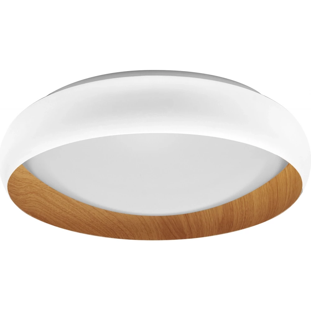 Orbis Livia 430MM 24W 830 click dim white and wood decor