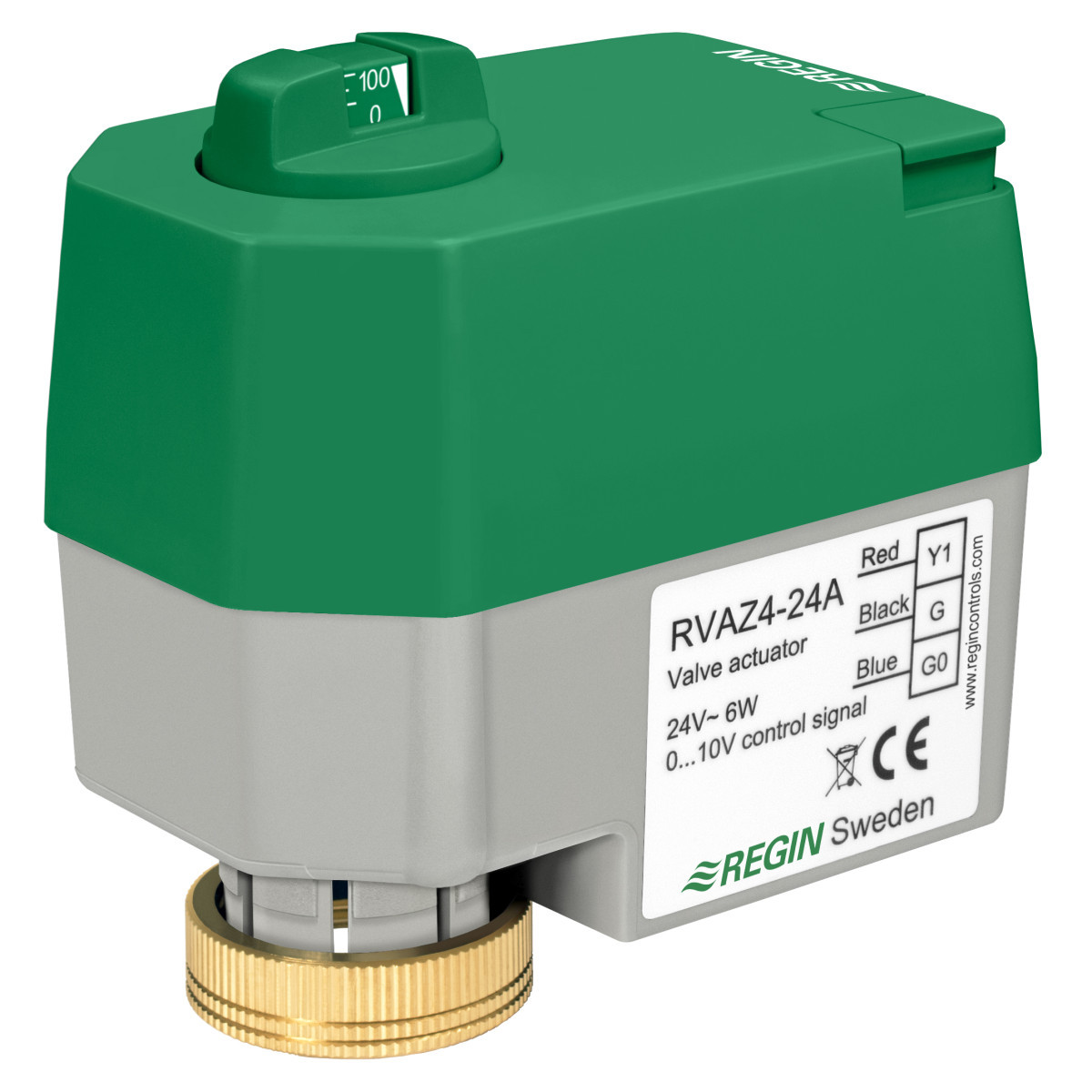 Orcon Regelapparatuur WTW Utiliteit Rvaz-4-24a klepmotor