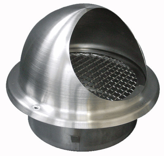 Orcon Toebehoren ventilatie GRB-100 RVS gevelrooster