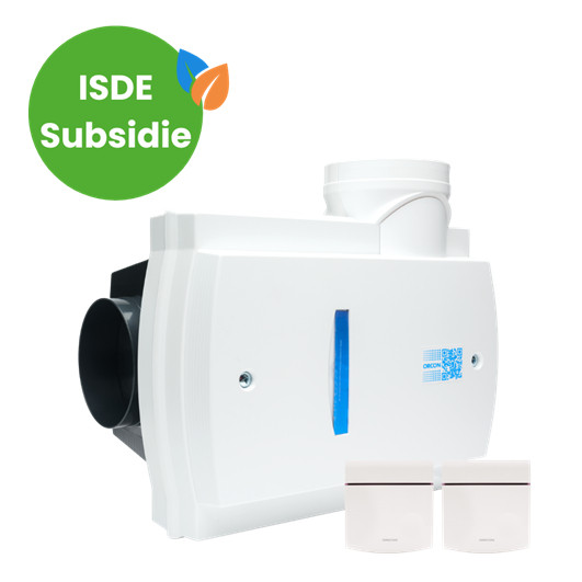 Orcon Woonhuis ventilatie systeem Compact-10rh2co2