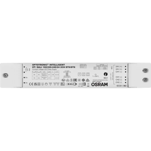 Osram CV Power supplies with DALI CV Power supplies with dali 160/220-240/24 2CHDT6/8