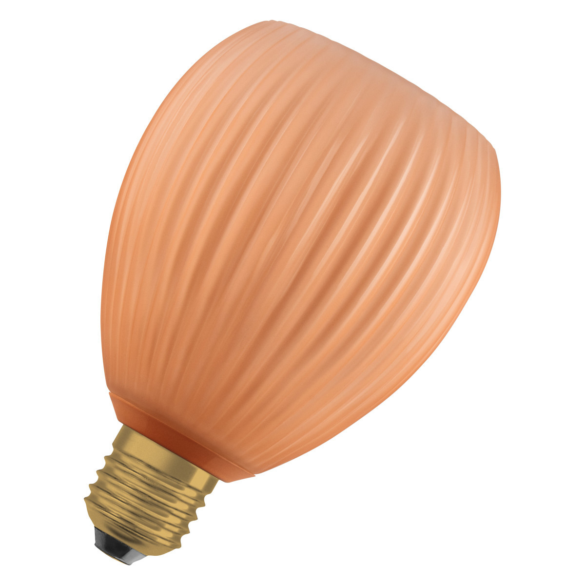 Osram DECOR LED LAMP IN COLOURED GLASS Decor Led lamp in coloured glass in coloured glass oval orange