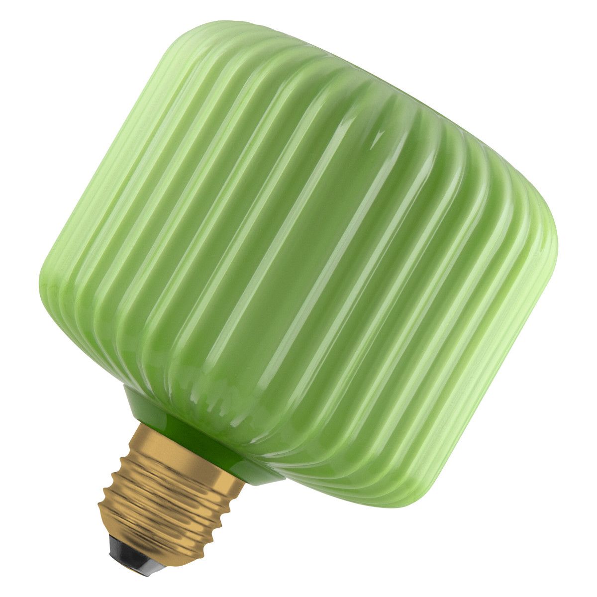 Osram DECOR LED LAMP IN COLOURED GLASS Decor Led lamp in coloured glass in coloured glass square green