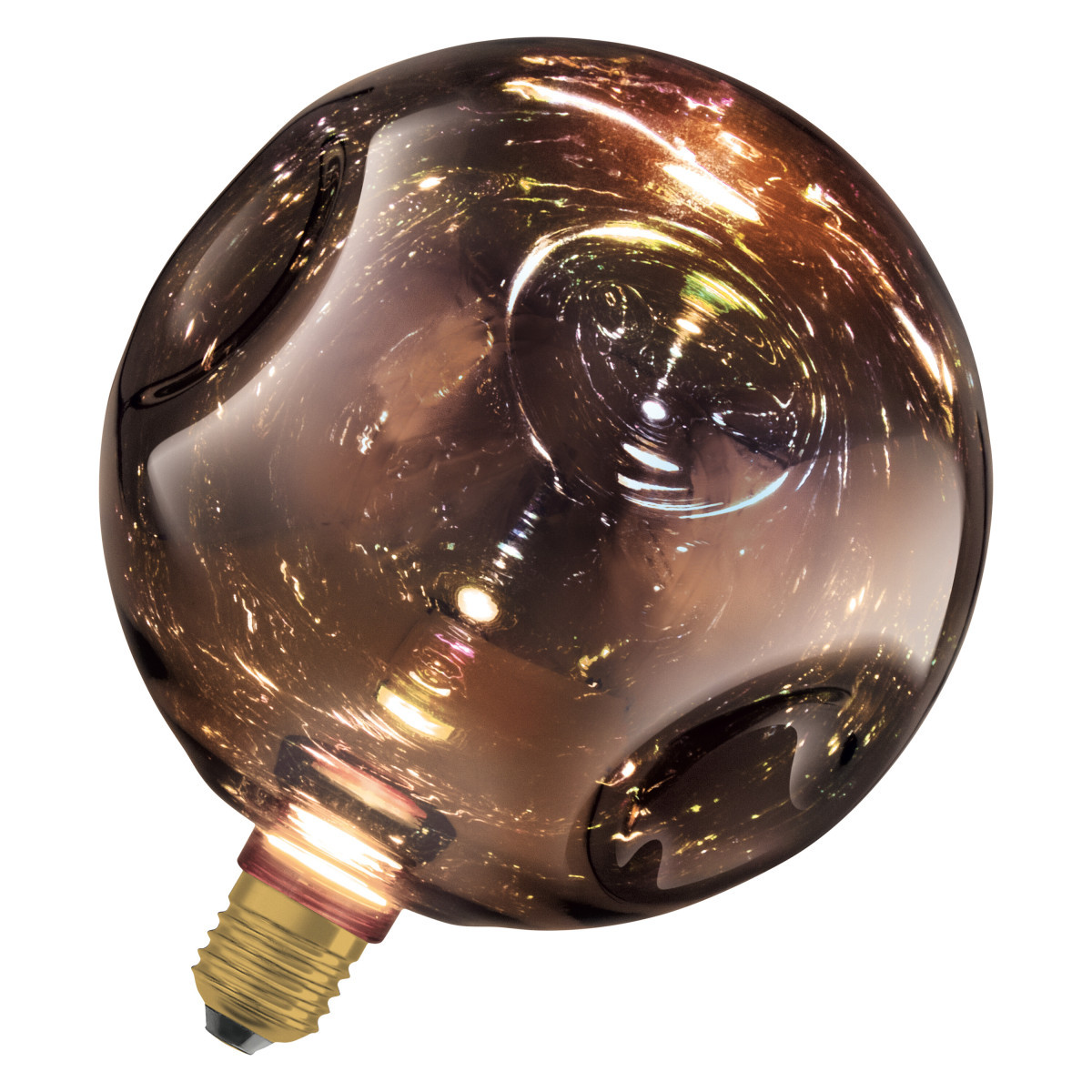 Osram DECOR LED LAMP IN ELECTRO GLASS Decor Led lamp in electro glass in electro glass large black