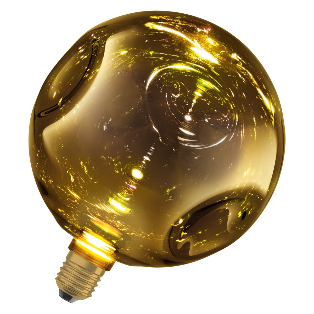 Osram DECOR LED LAMP IN ELECTRO GLASS Decor Led lamp in electro glass in electro glass large gold