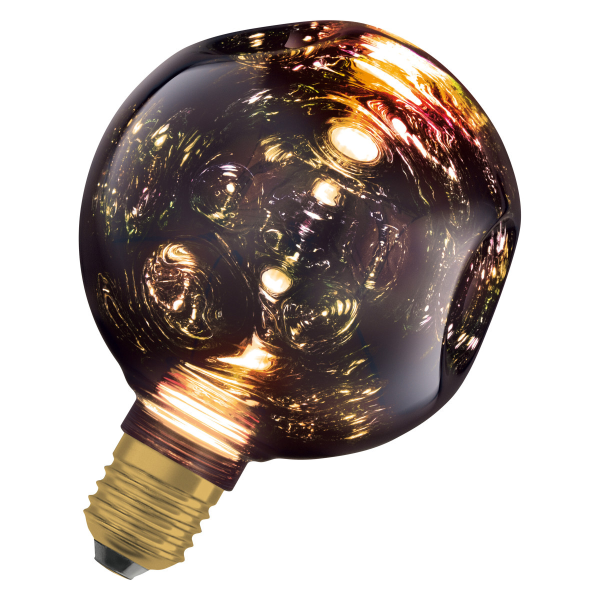 Osram DECOR LED LAMP IN ELECTRO GLASS Decor Led lamp in electro glass in electro glass small black