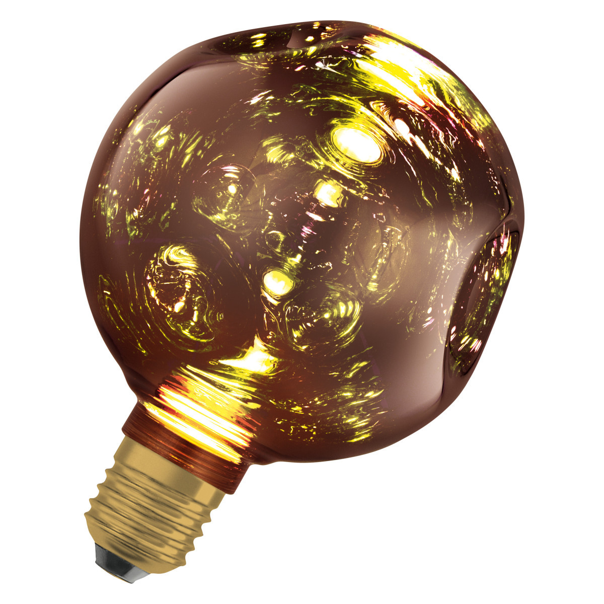 Osram DECOR LED LAMP IN ELECTRO GLASS Decor Led lamp in electro glass in electro glass small rose