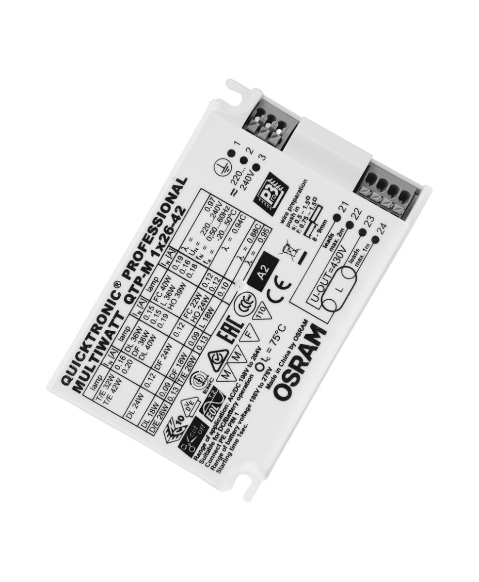 Osram QUICKTRONIC® MULTIWATT Quicktronic® Multiwatt 1x26…42