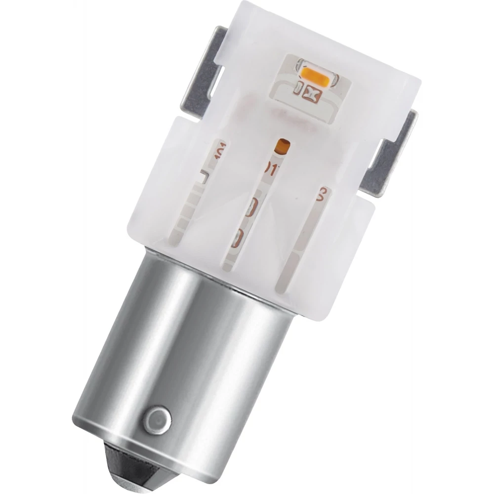 Osram Speciaal lampen ledriving ba15s voertuiglamp 50LM 12V 25MM geel 146879