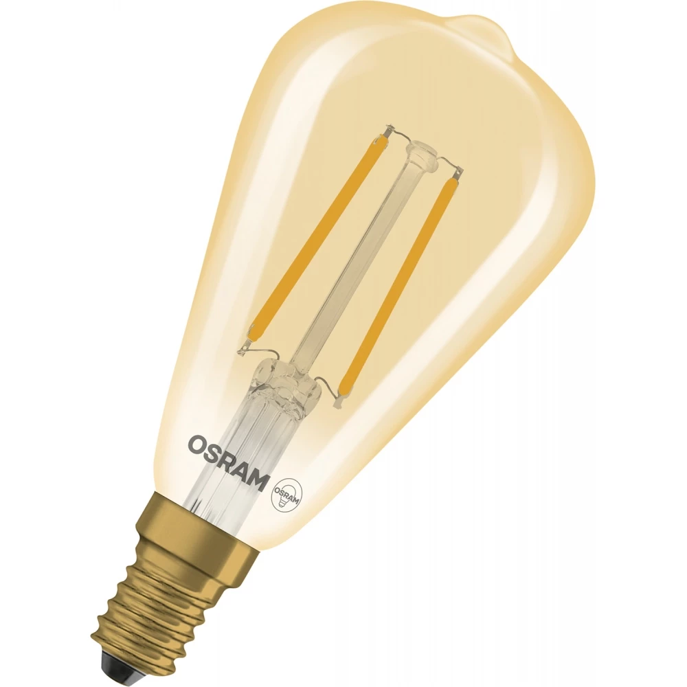 Osram Vintage 1906 led classic edison dim 2.8W 822 gold e14