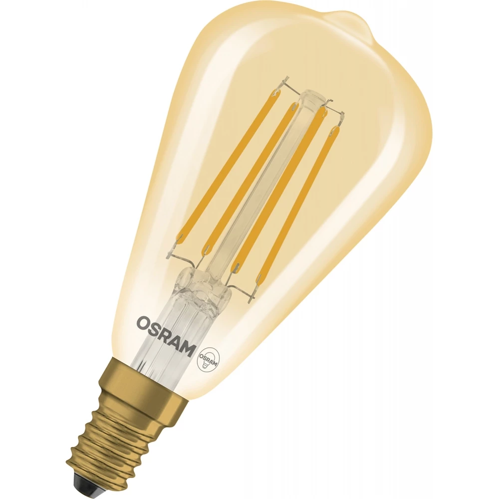 Osram Vintage 1906 led classic edison dim 4.8W 822 gold e14