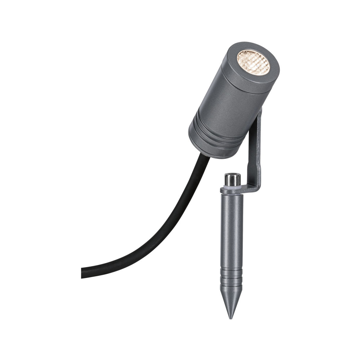 Outdoor 230V spot 7W ip65 3000K alu grey