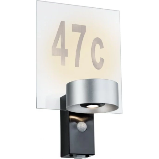 Paulmann Buitenverlichting kegel 3000K 138x110mm bewegingssensor >80&deg; - schroefklem