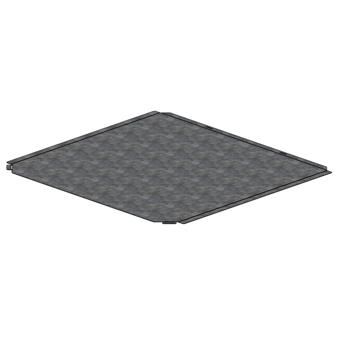 P31+ FP deksel hoekstuk (bocht) 90° of T-stuk B600 H60 HR (ZNMG)