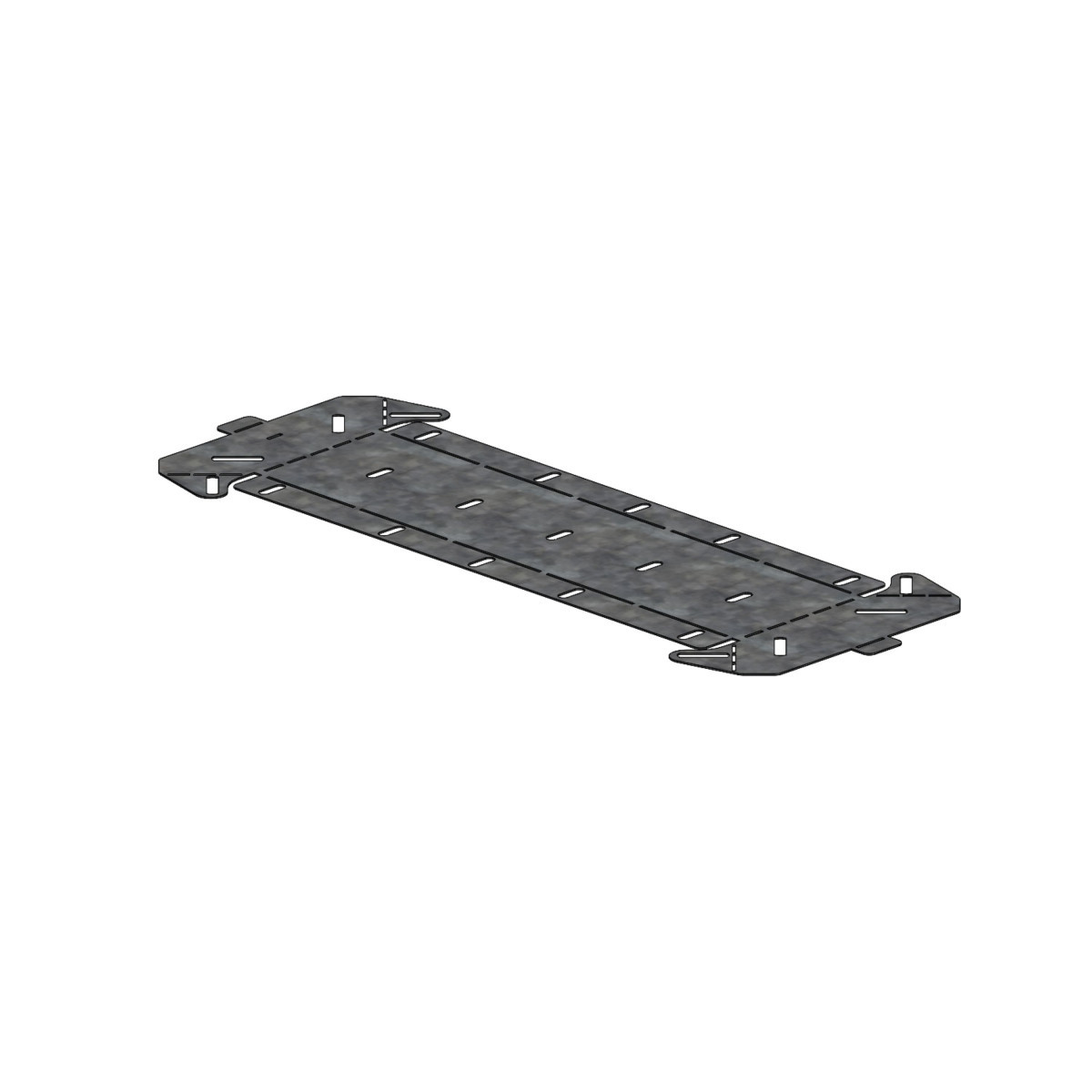 P31+ FP flexibel stijg- of vervalstuk 90° B400 H60 HR (ZNMG)