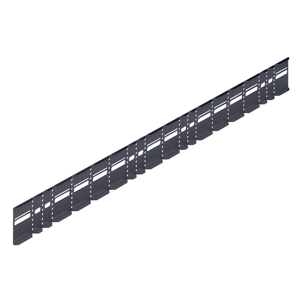 Legrand Kabelgoot P31+ Verloop-/eindplaat L795 H60 ral7021 (antraciet zwart).