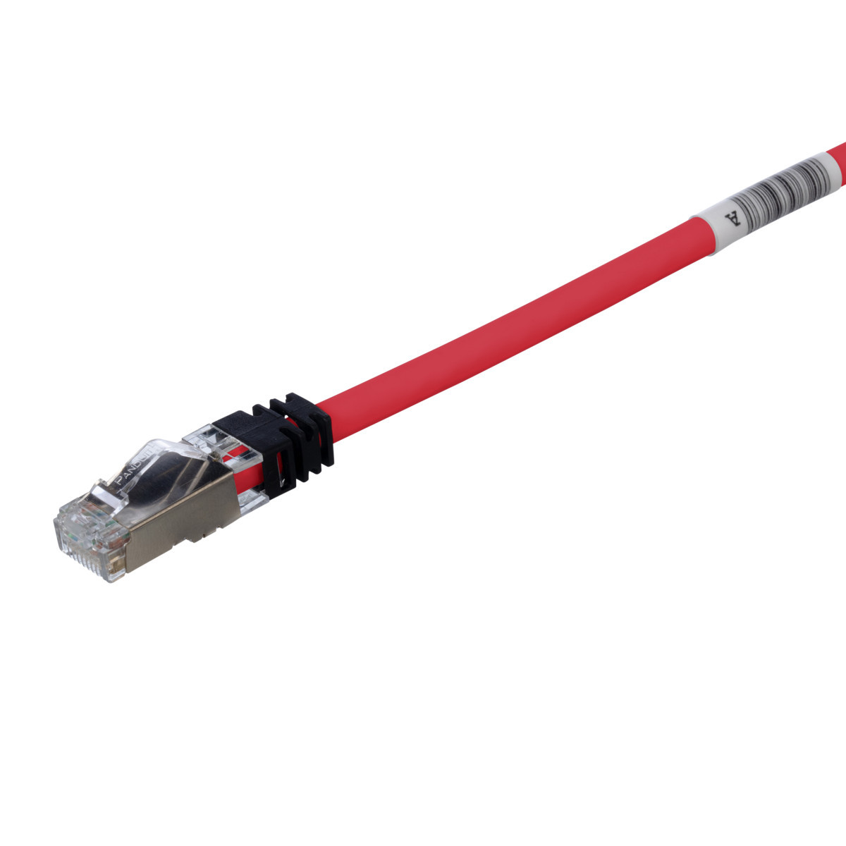 Panduit Cat 6a 26 awg shielded patch cord, 1.5 M, red