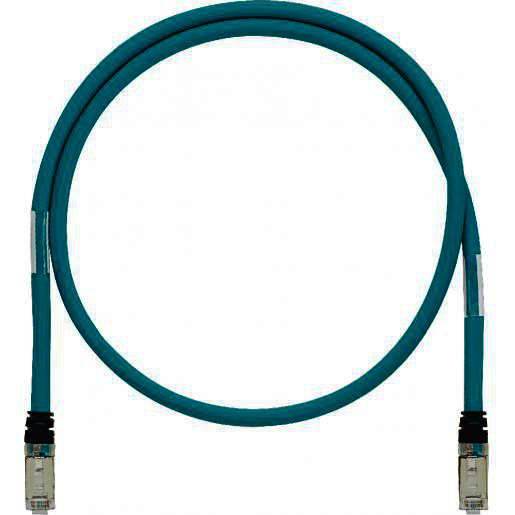 Panduit Industrialnetcat 5e 4-pair shielded SF/utp patch cords wired t568a standard rated for 600 V panel or on-machine applications