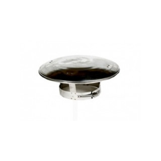 Panflex INOX RVS  REGENKAP 130MM