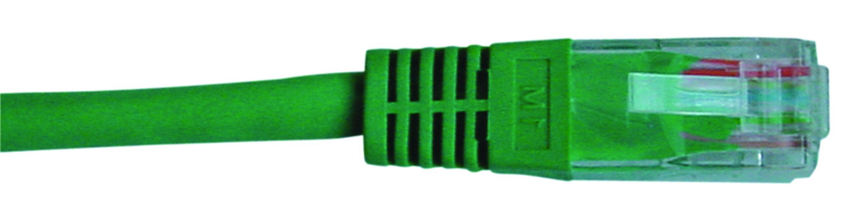 Patchkabel RJ45 cat5e utp 1,5 meter, groen