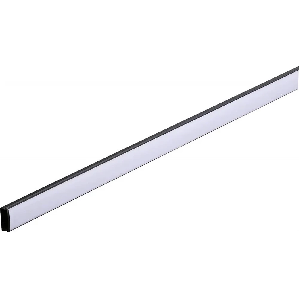 Paulmann Base profile with white diffuser 2M black