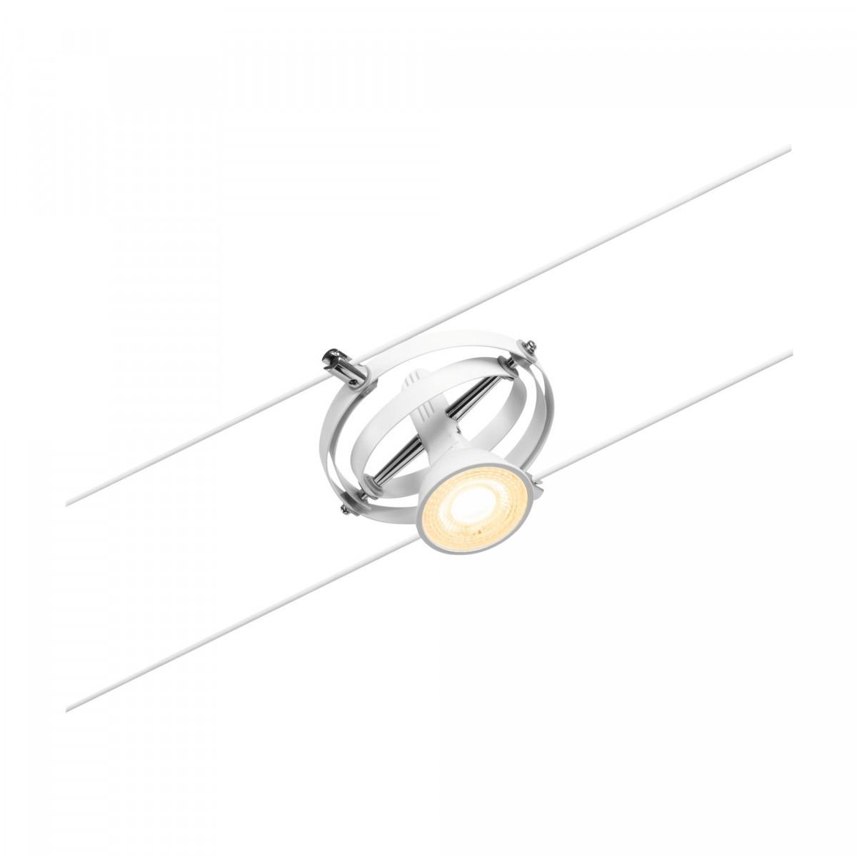 Paulmann Cardan wire spot max1x10w gu5.3 white M/C