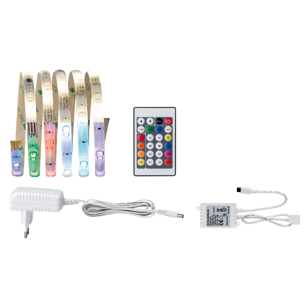 Paulmann Digital led strip set 1,5M RGB+W 5,5W