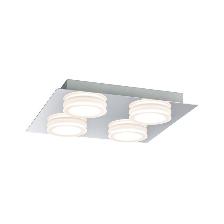 Paulmann Doradus ip23 led 4x5w 250x250mm chroom