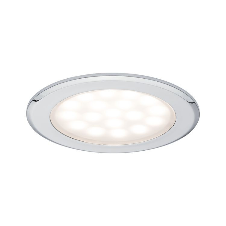 Paulmann Downlights Furniture Möbel ebl RD led 2X,5W 6va 3000K CHR/al