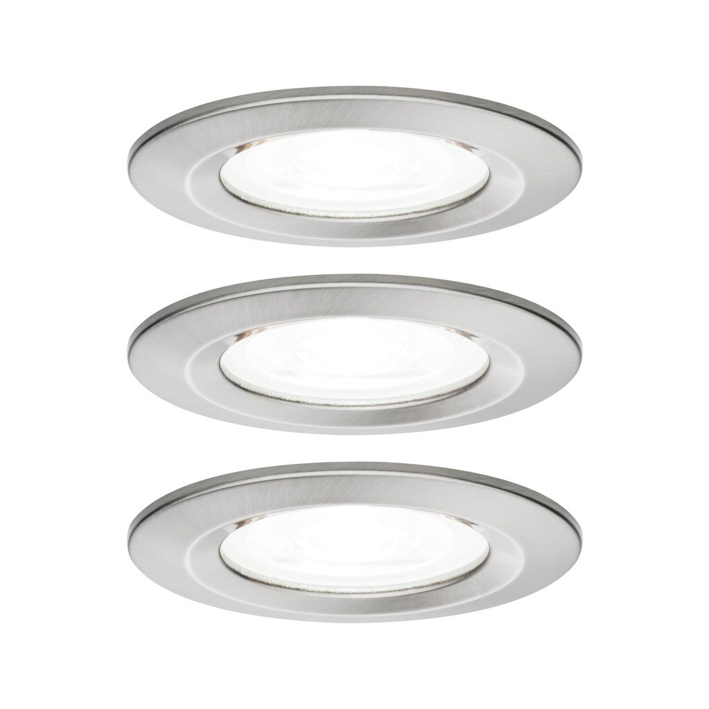 Paulmann Nova Ebl nova RD stijf led ijzer geb-alu zink