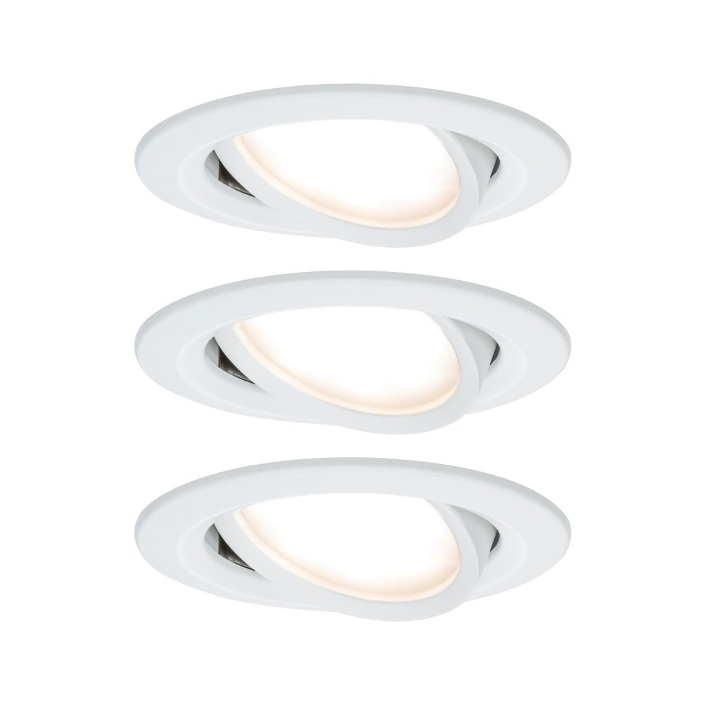 Paulmann Set nova coin 3-stapdim RD zwenkb. led 3
