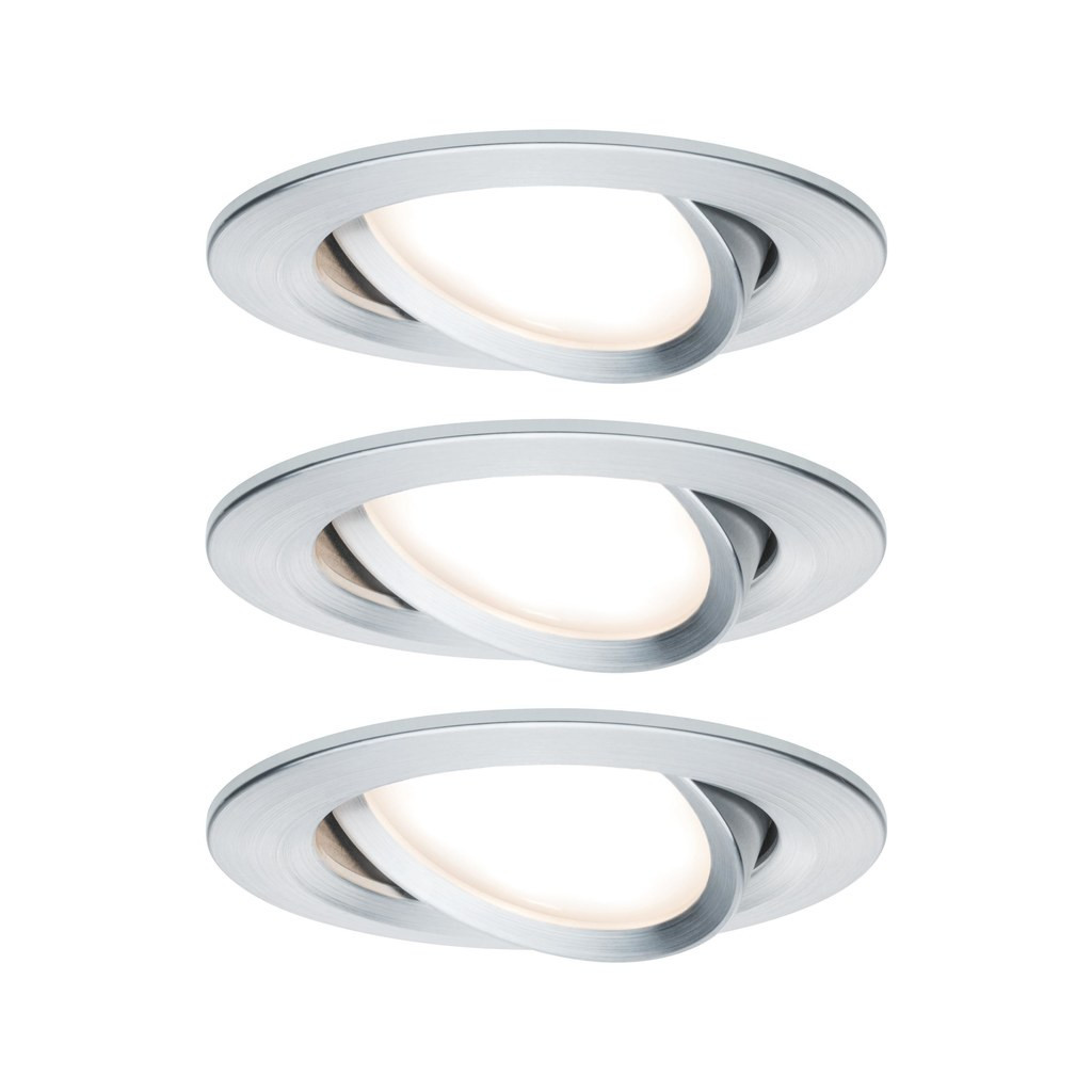 Paulmann Nova Set nova coin 3-stapdim RD zwenkb. led 3