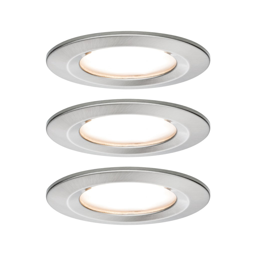 Paulmann Nova Set nova coin 3-stapdim rond vast led 3X