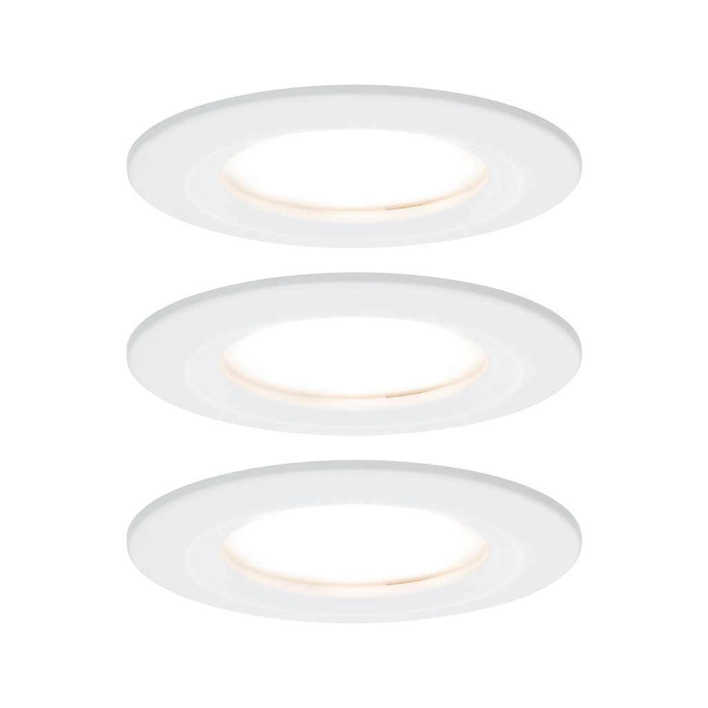 Paulmann Nova Set nova coin 3-stapdim rond vast led 3X