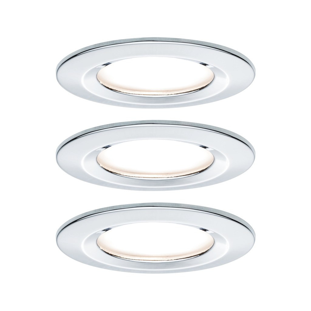 Paulmann Nova Set nova coin 3-stapdim rond vast led 3X