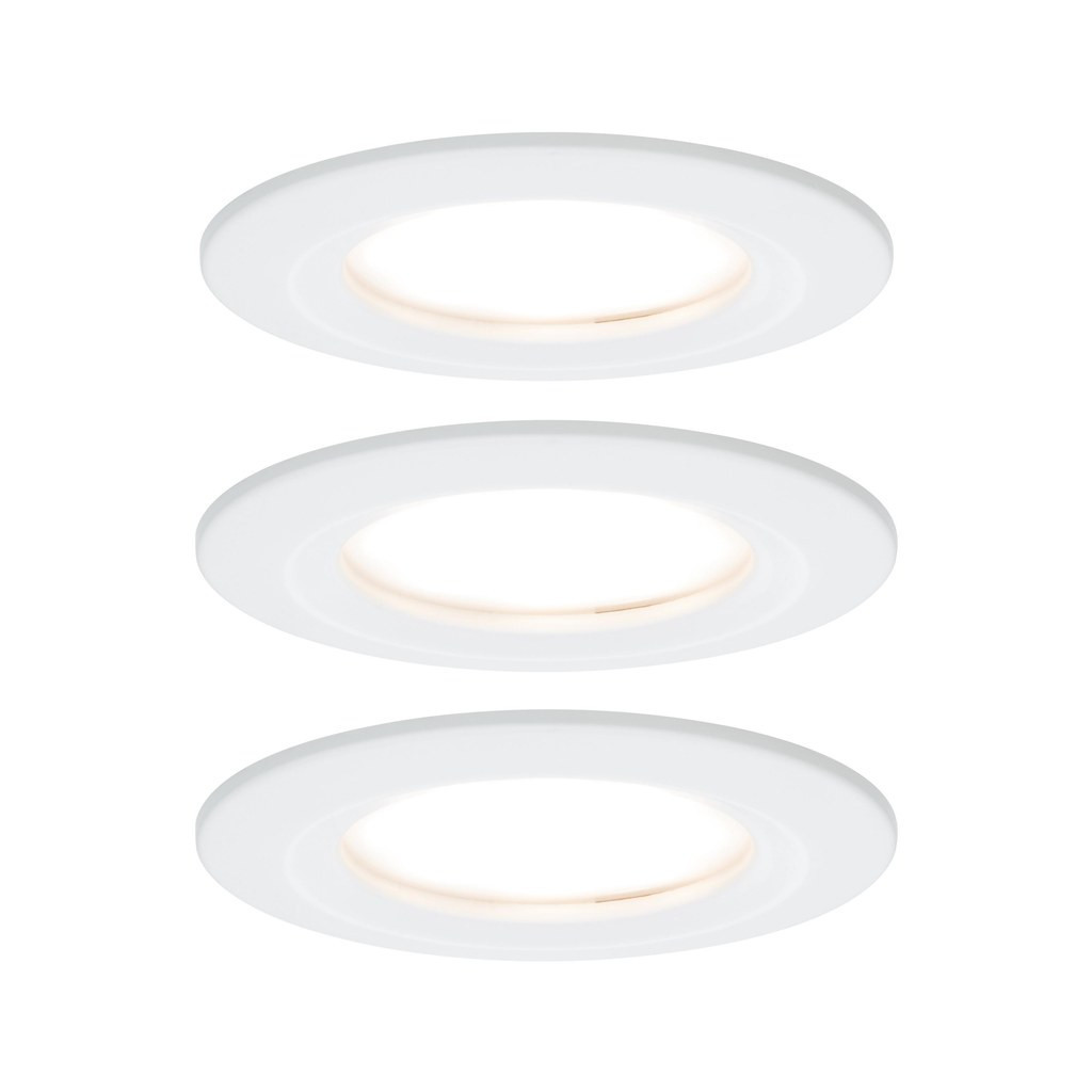 Paulmann Nova Set nova coin rond vast led 3x6,5W 2700K