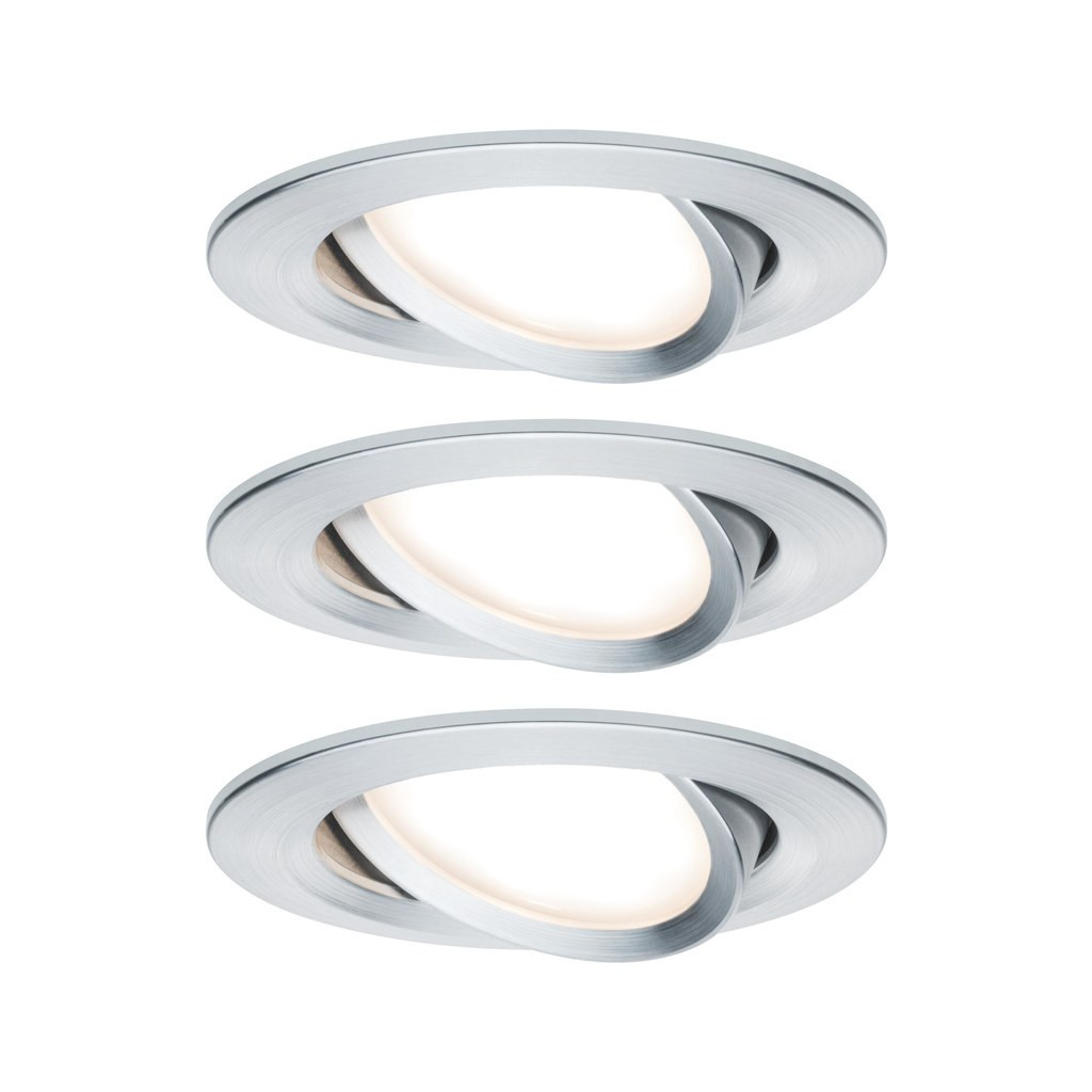 Paulmann Nova Set nova coin rond zwenk led 3x6,5W 230V