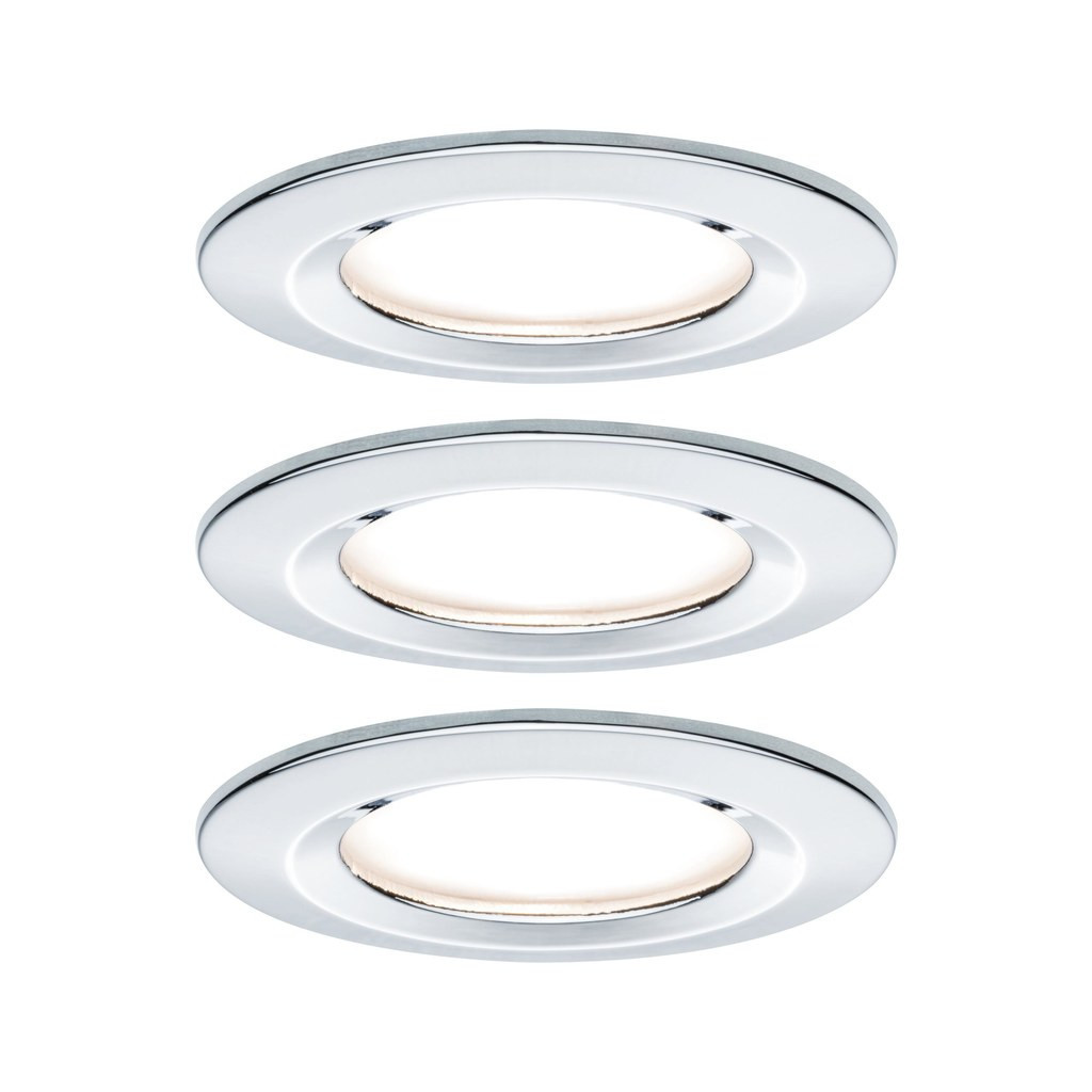 Paulmann Nova Set nova rond led ip44 3-stapdim 3x6,5W