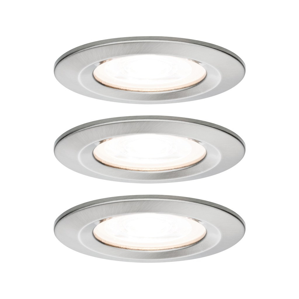 Paulmann Nova Set nova rond vast led ip44 3x6,5W gu10