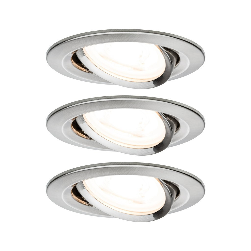 Paulmann Nova Set nova rond zwenk led 3x6,5W 230V gu10