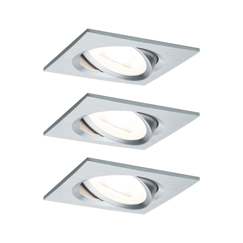 Paulmann Nova Set nova vierk ZWKB led 3-stapdim 3x6,5W