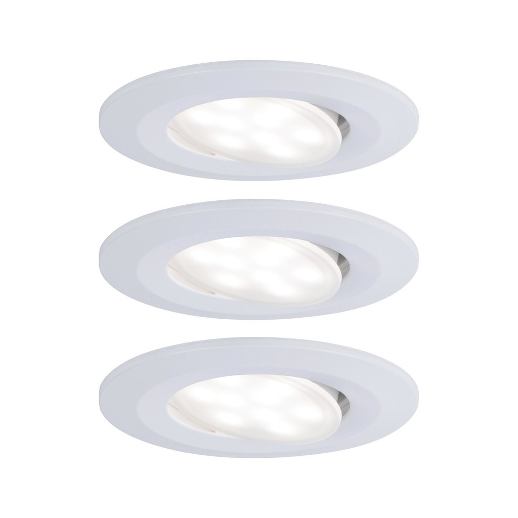Paulmann Downlights Premium Ebl calla - rond ZB led 3x680lm wit mat