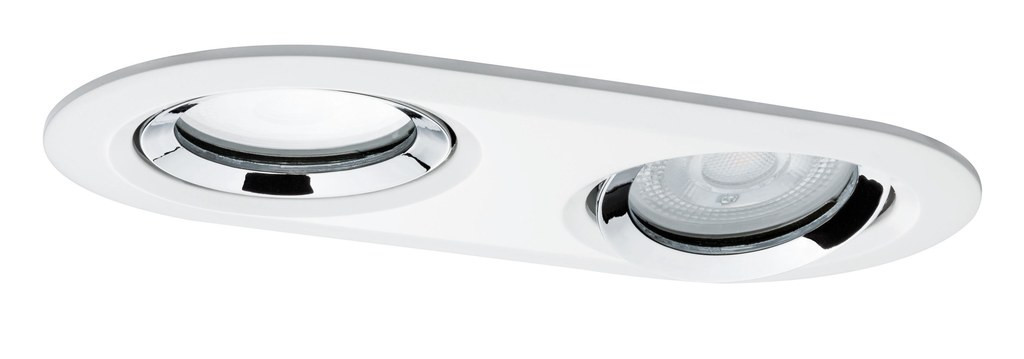Paulmann Nova Ebl nova plus ip65 SCHW 2x6 51MM WT CHR