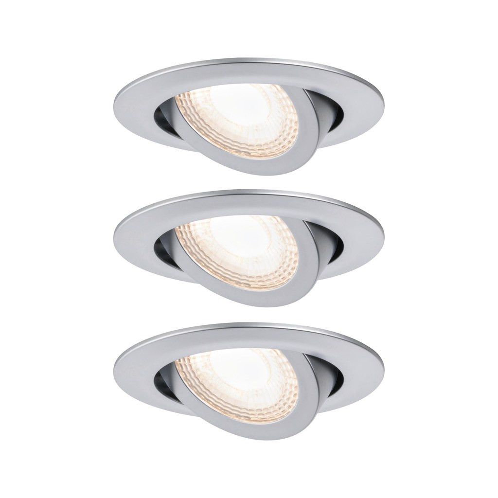 Paulmann Downlights Standard Ebl 3-stepdim ZB led 3X 3000K chroom