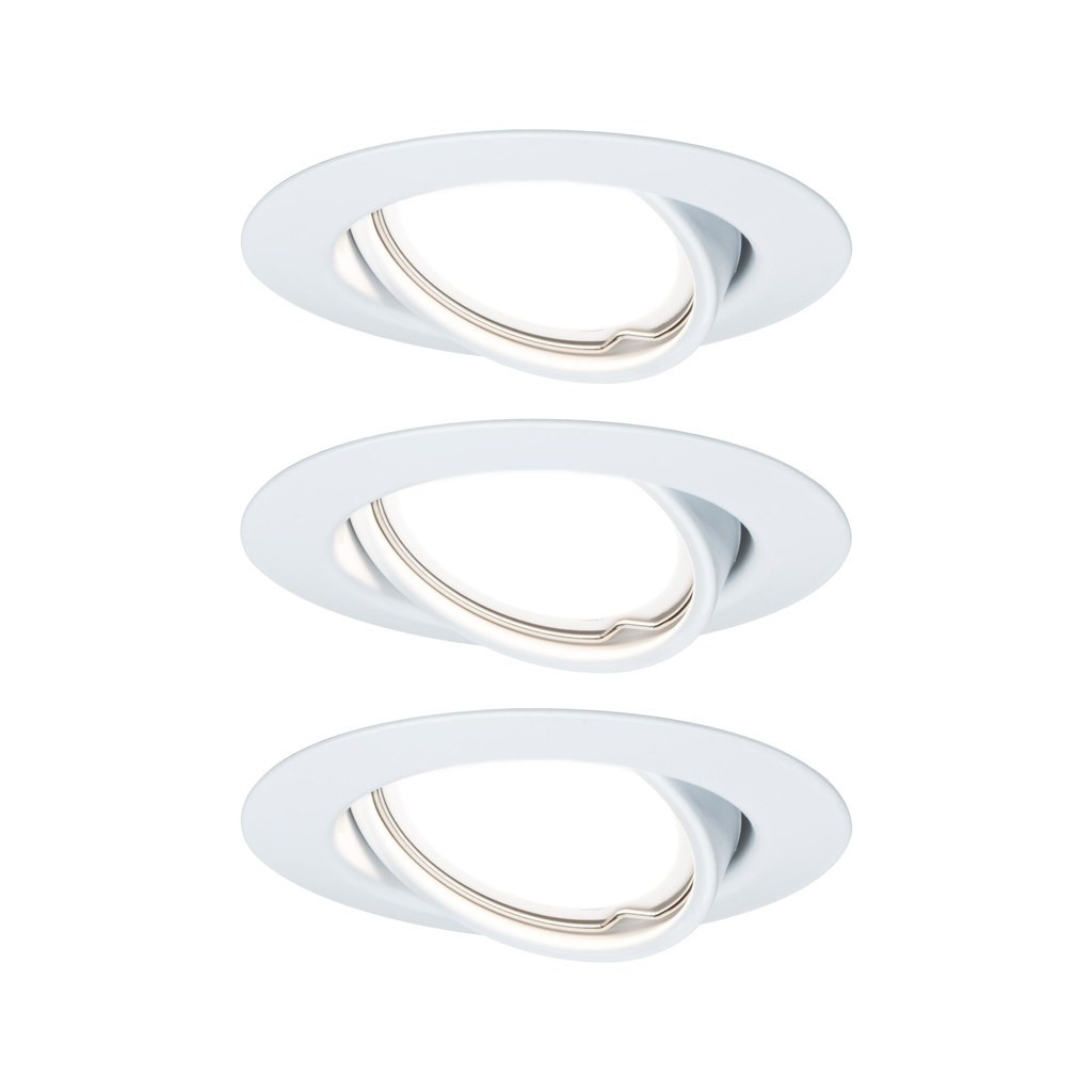 Paulmann Ebl base rond zwenk led 3x5w 230V gu10 5