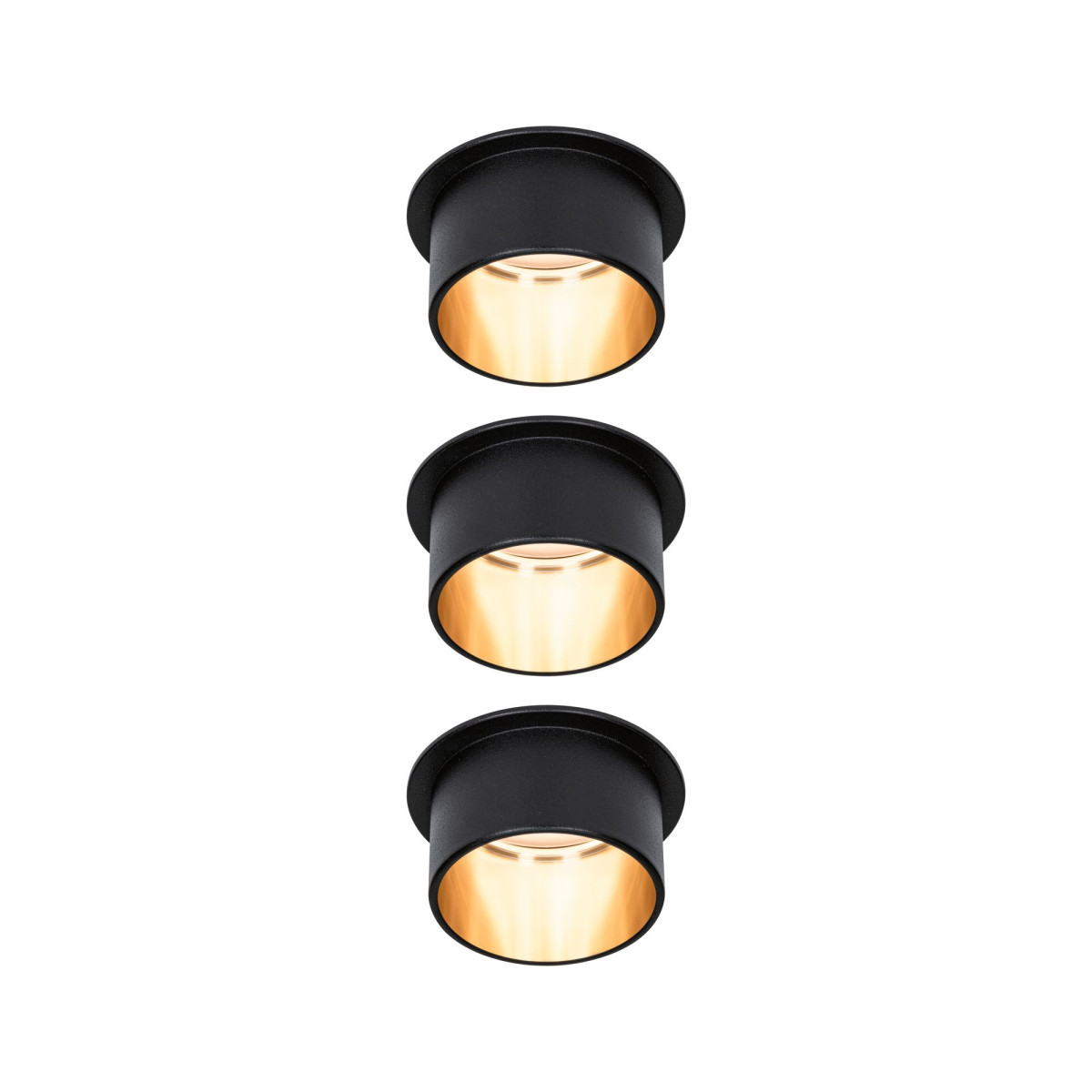 Paulmann Ebl set gil coin 3stepdim RD starr led 3X