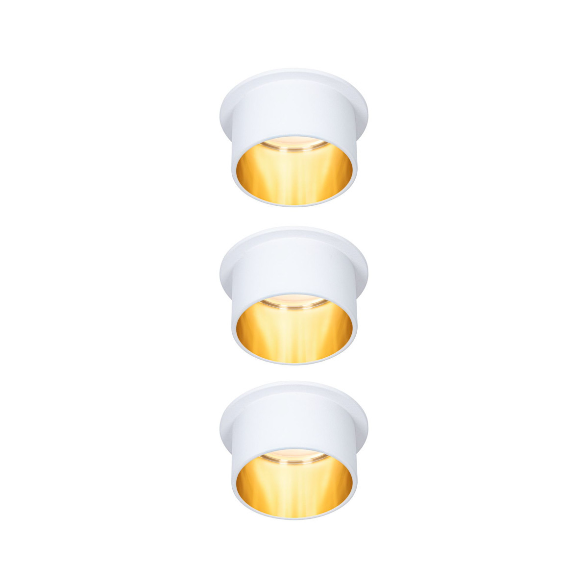 Paulmann Ebl set gil coin 3stepdim RD starr led 3X