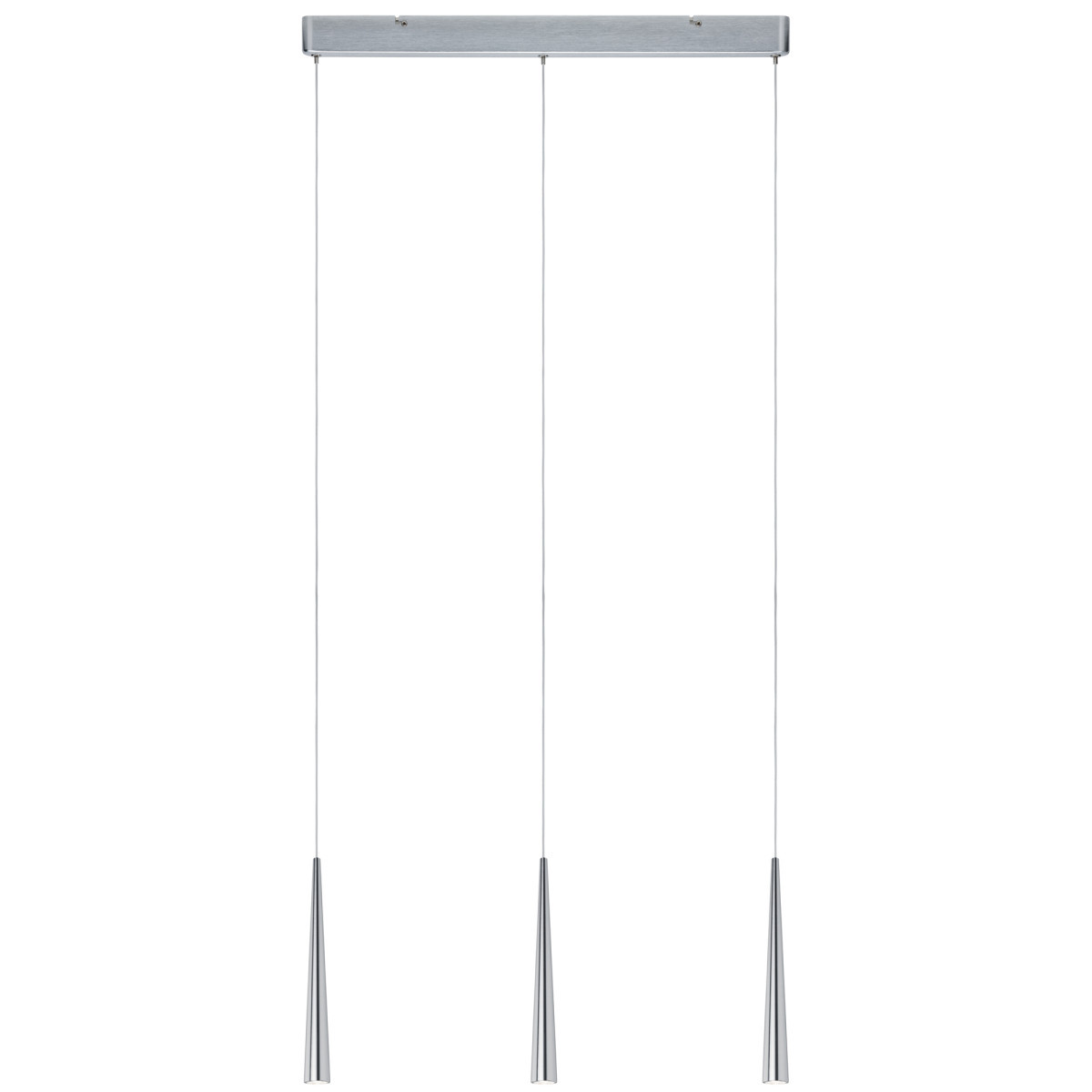 Paulmann Gutta pendel. led 3x7w alu geb 230V MT