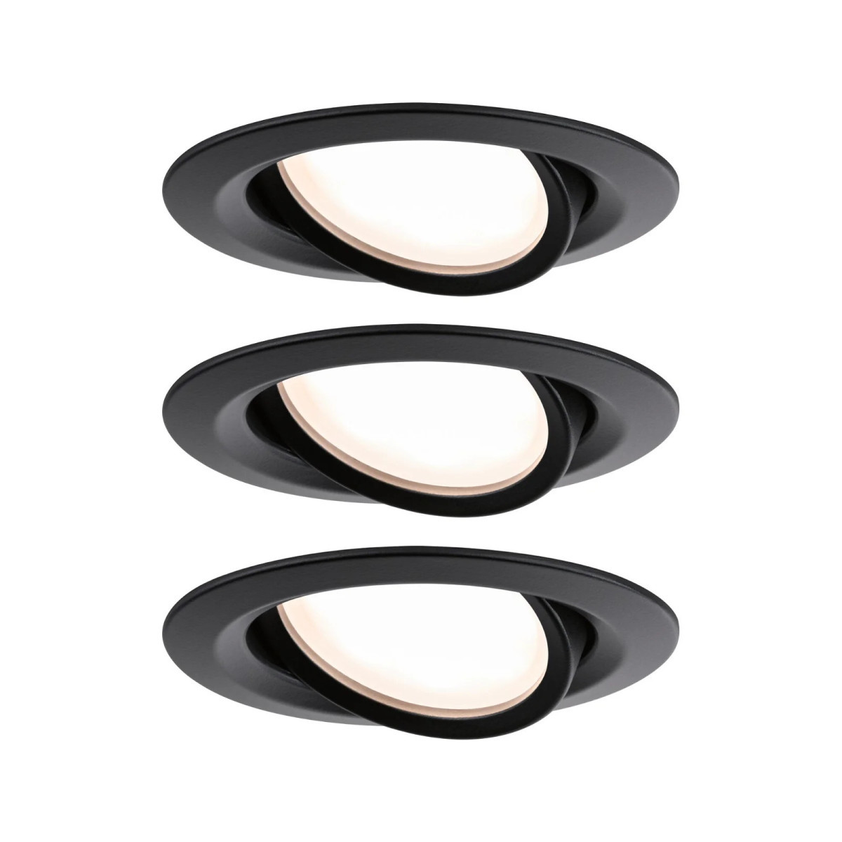 Paulmann Nova Led coin nova plus 3x6w 470LM 2700K set