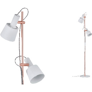 Paulmann STAANDE LAMP HALDAR 2X WI